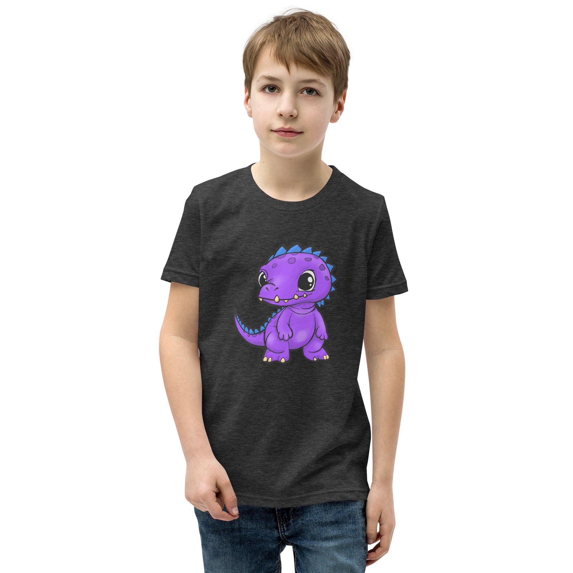 Dinky Dino Youth Boys Short Sleeve T-Shirt