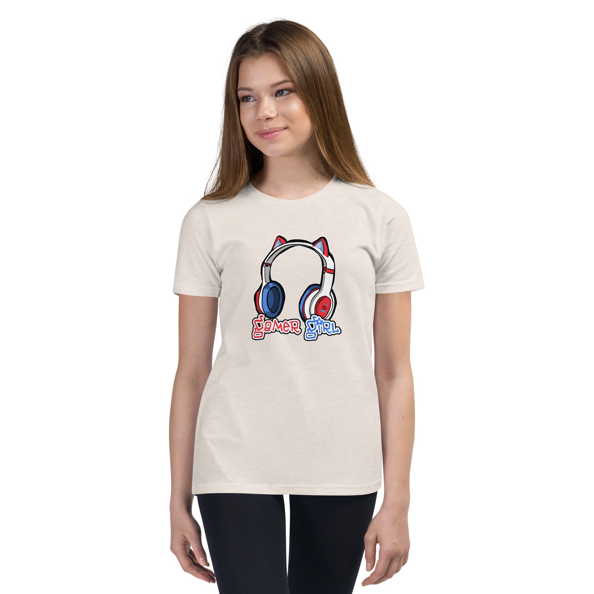 Gamer Girl Youth Girls Short Sleeve T-Shirt