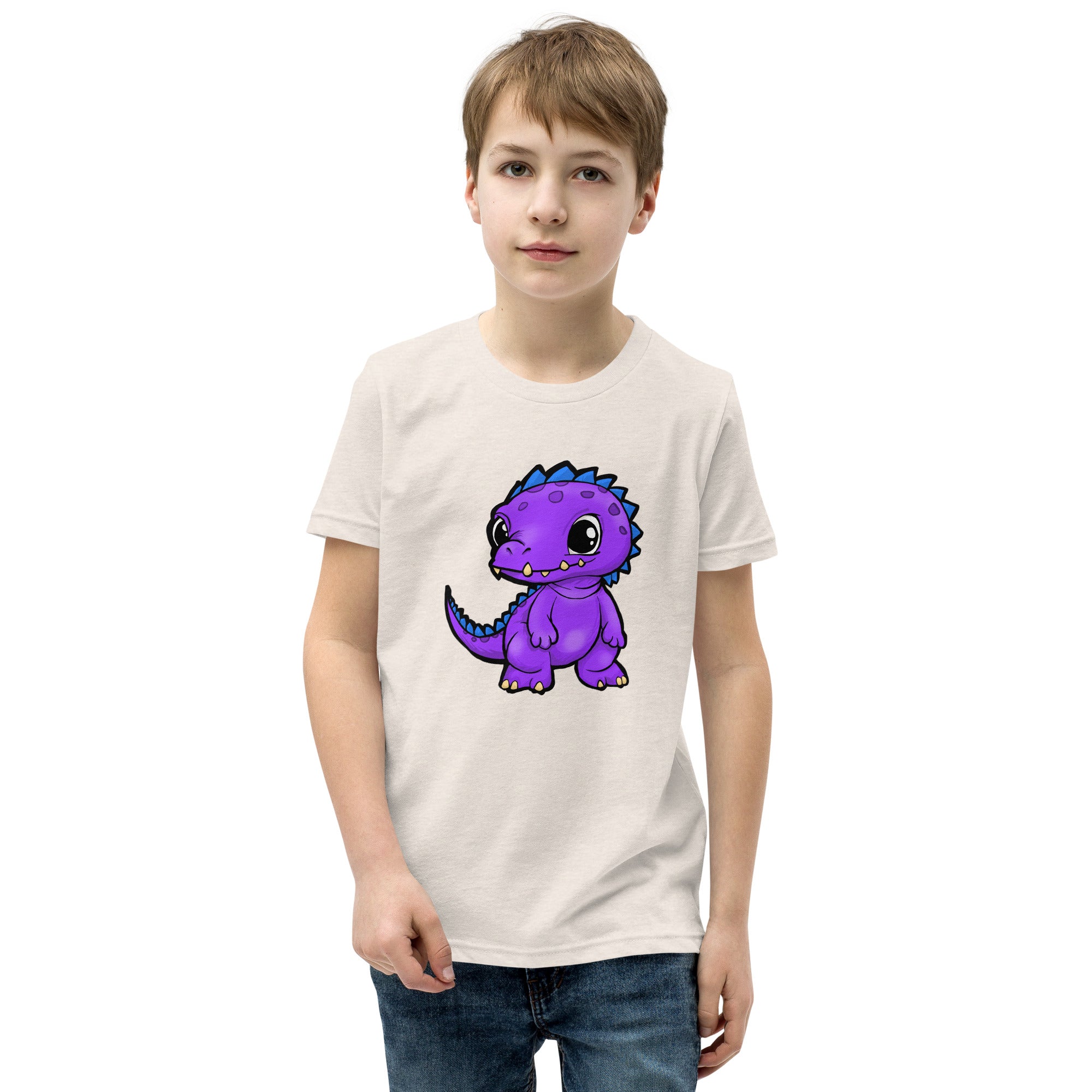 Dinky Dino Youth Boys Short Sleeve T-Shirt