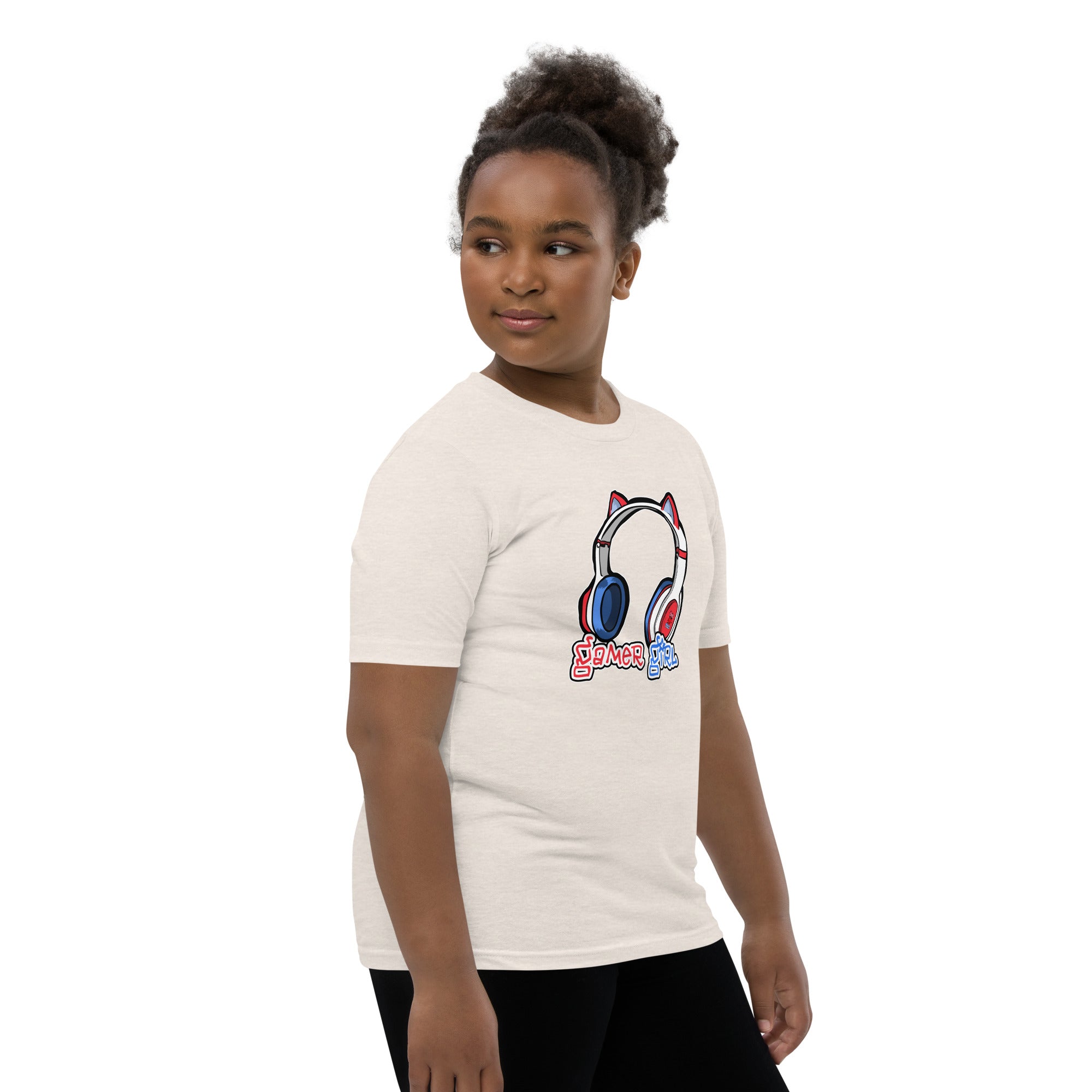 Gamer Girl Youth Girls Short Sleeve T-Shirt