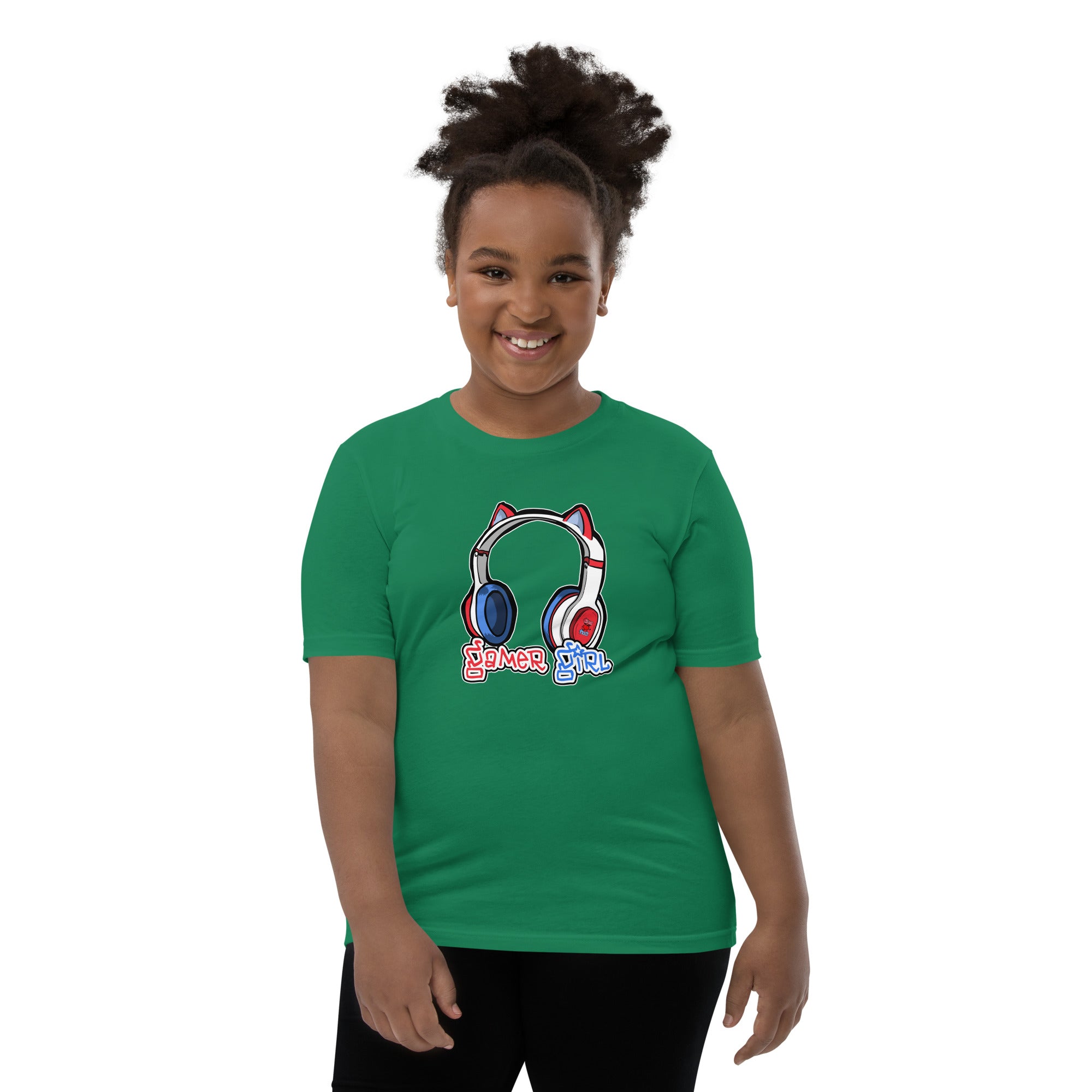 Gamer Girl Youth Girls Short Sleeve T-Shirt