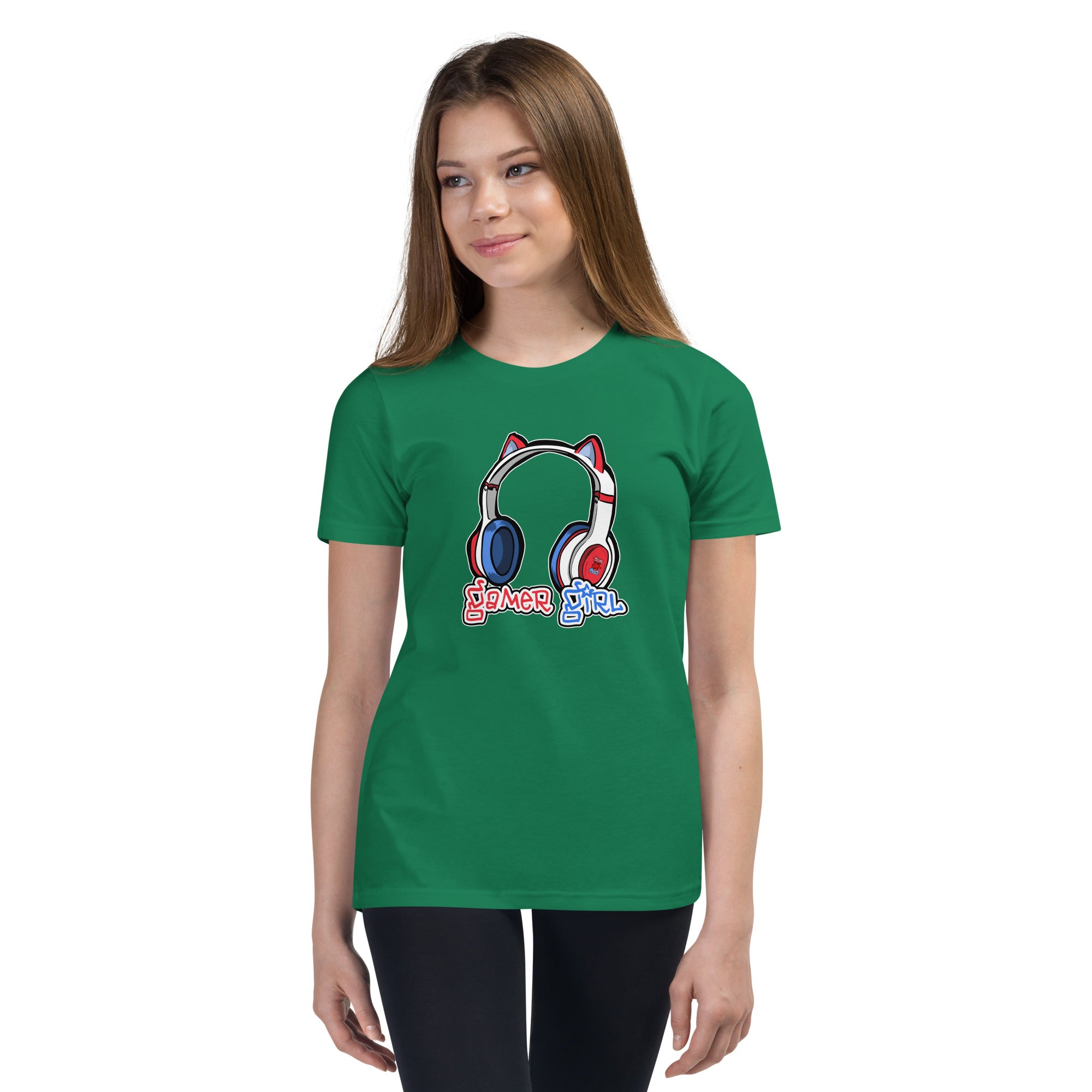 Gamer Girl Youth Girls Short Sleeve T-Shirt