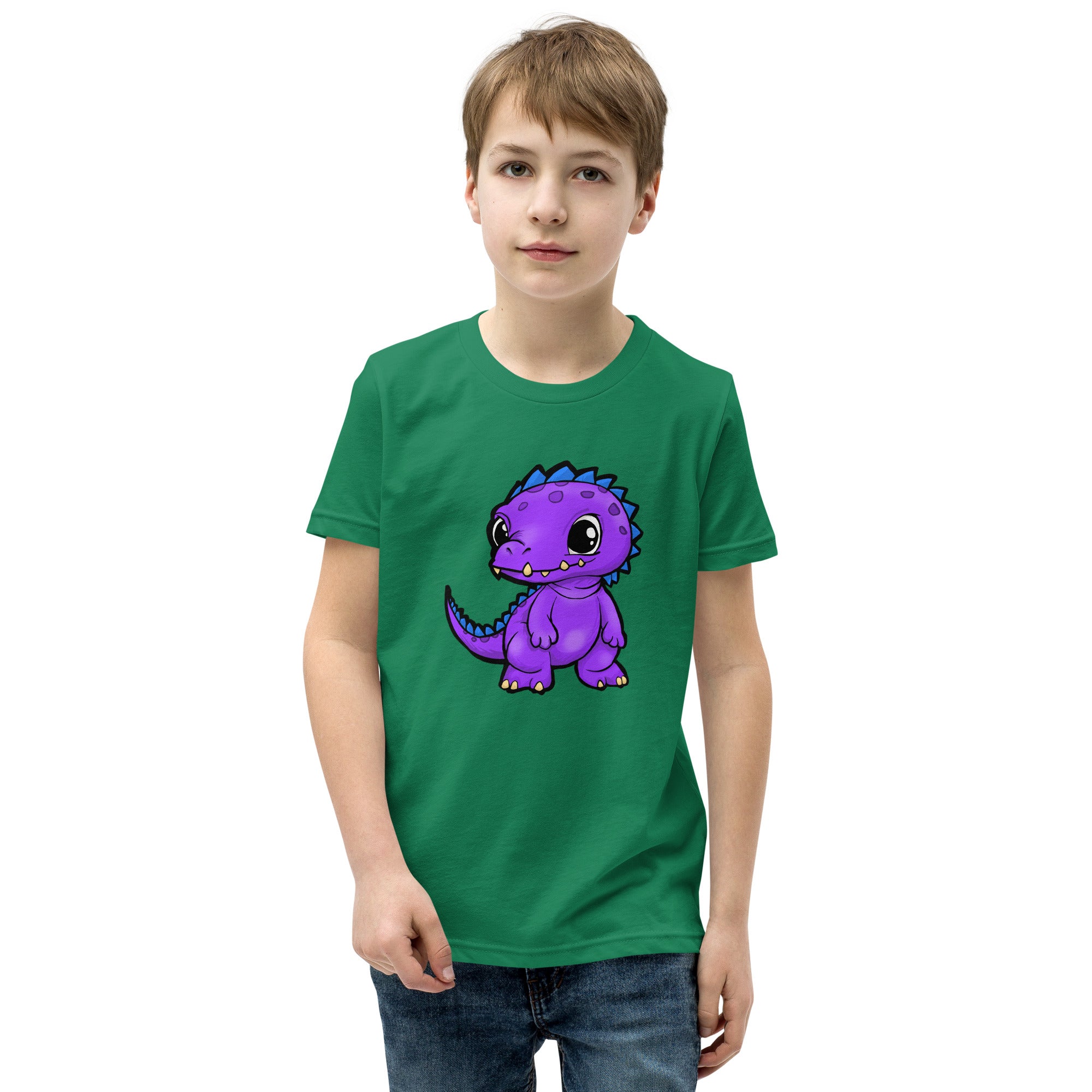 Dinky Dino Youth Boys Short Sleeve T-Shirt