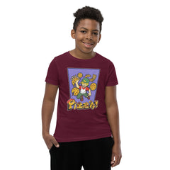 Boy's Youth H. Pizza Action Short Sleeve T-Shirt