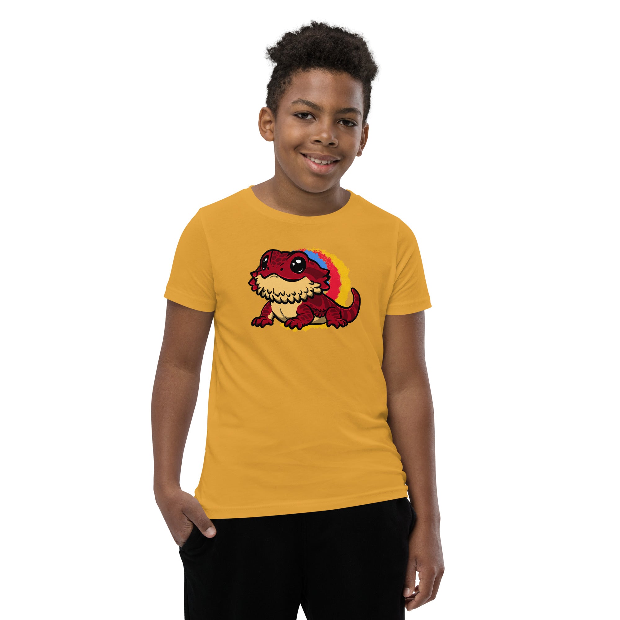 Bearded Dragon Youth Boys Short Sleeve Tee