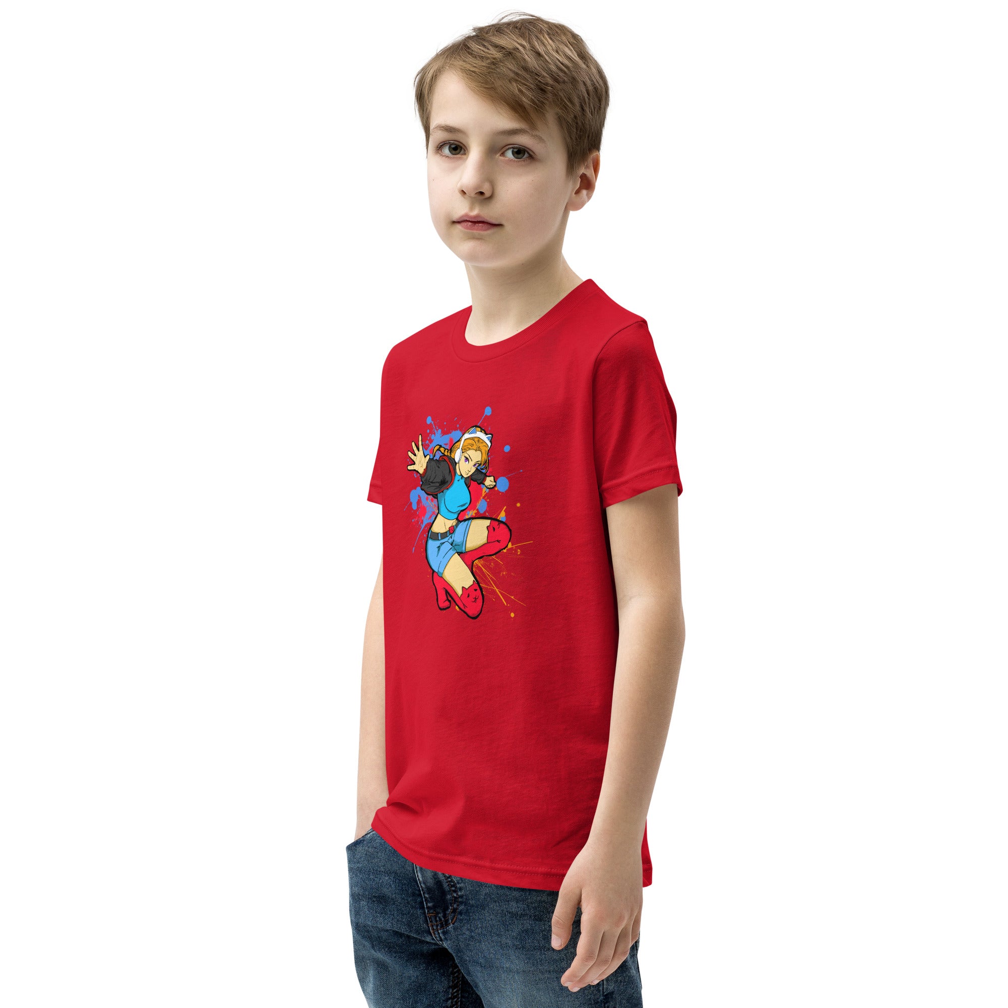 GG Anime Youth Boys Short Sleeve T-Shirt