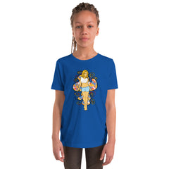 Bee Anime Style Youth Girls Short Sleeve T-Shirt