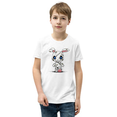 Zombie Bunny Youth Boy's Short Sleeve T-Shirt