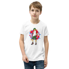 H. Anime Style Youth Boys Short Sleeve T-Shirt