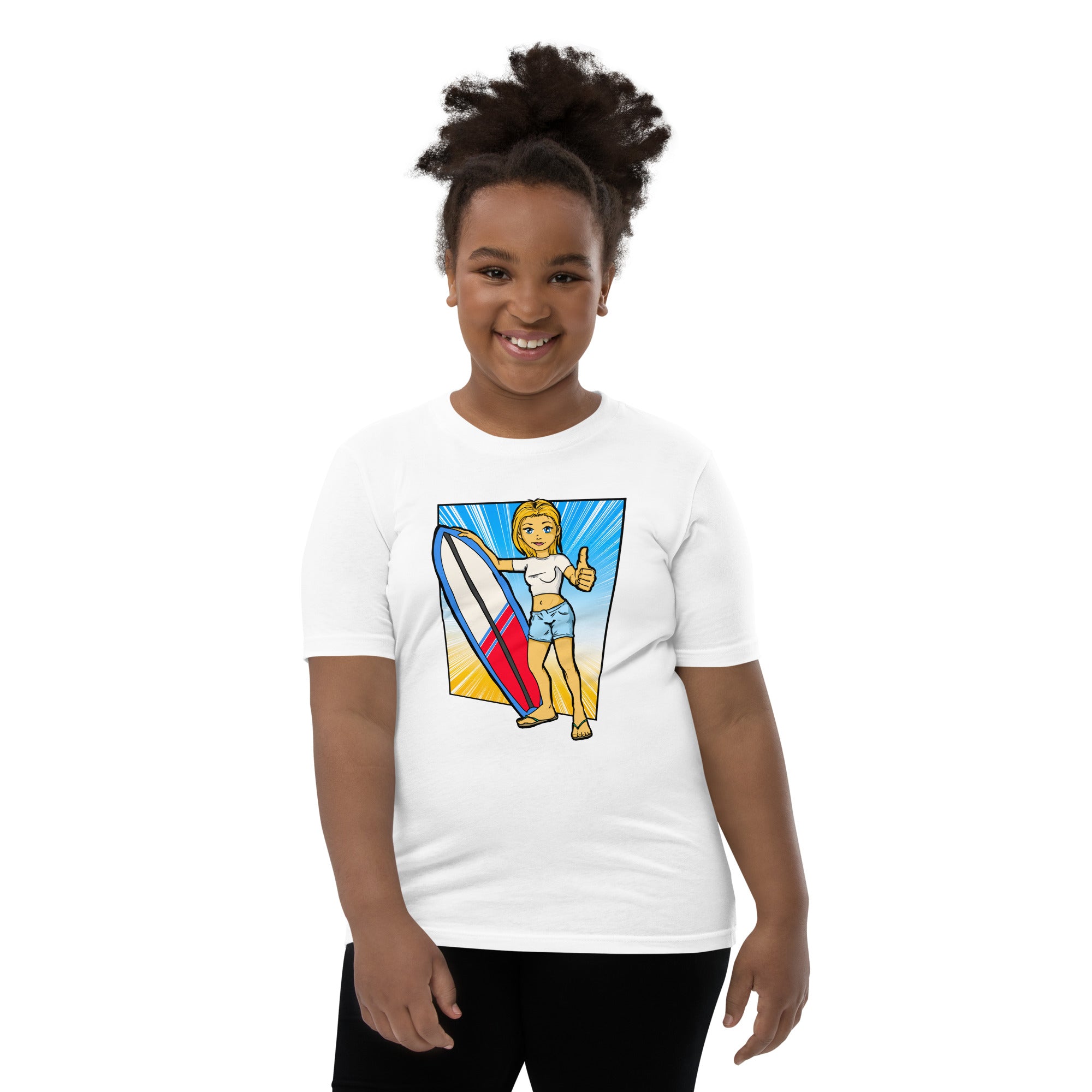 Bee Youth Girls Standard Short Sleeve T-Shirt